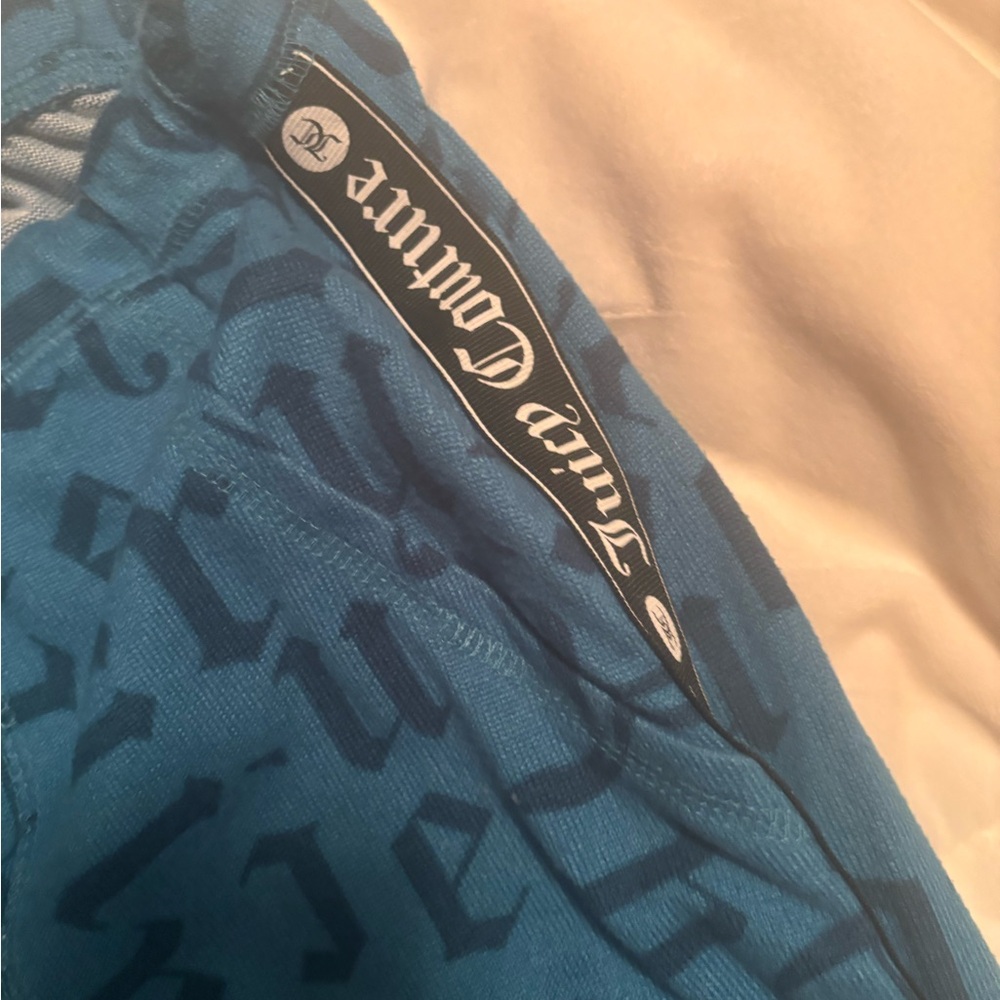 Juicy Couture Sleepwear Blue/Aqua Pajama Set - Picture 4 of 8